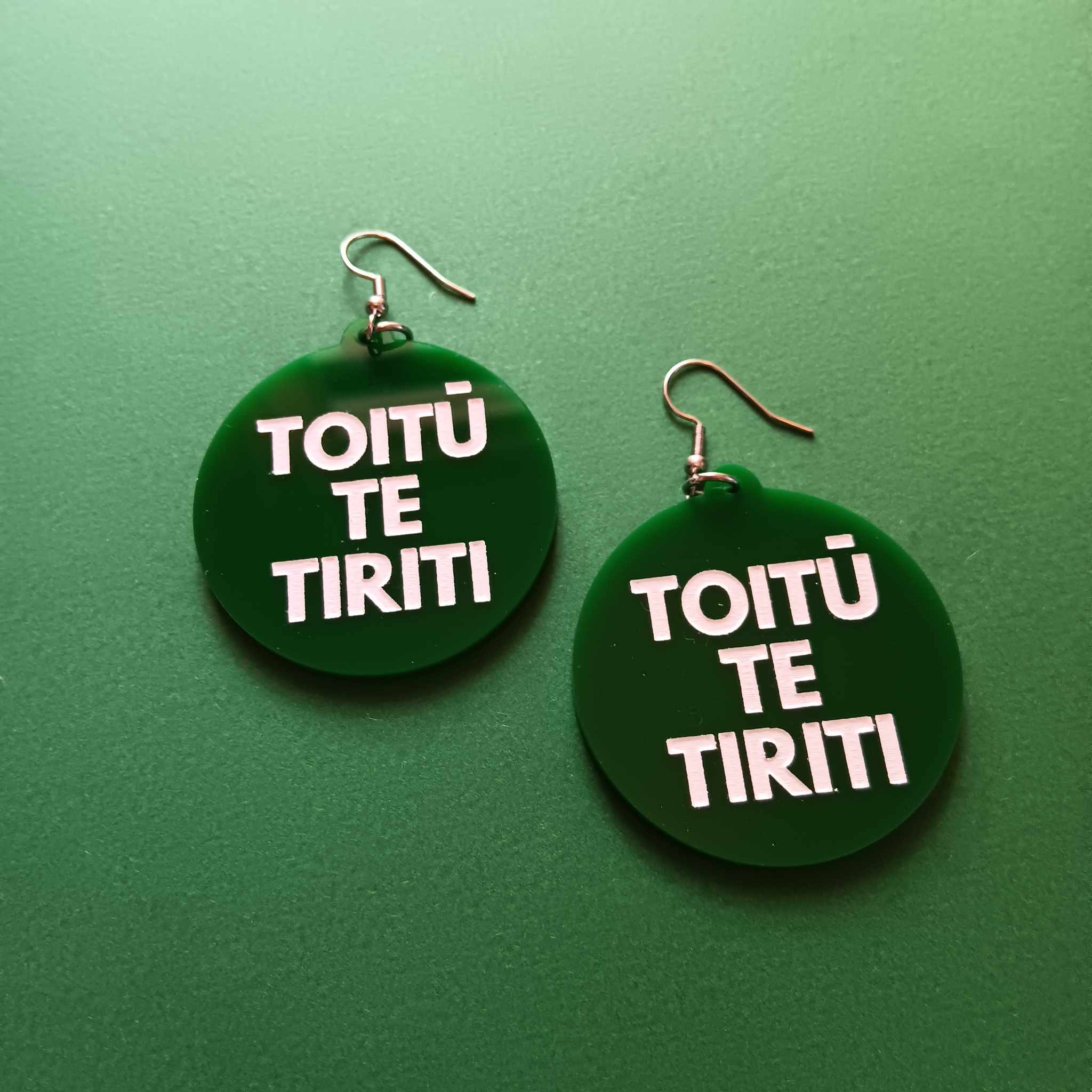 Toitu Te Tiriti EARRINGS