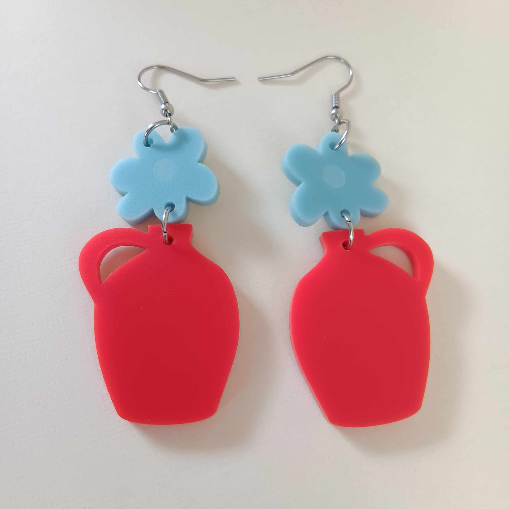 BUD and JUG EARRINGS - BRIGHTS