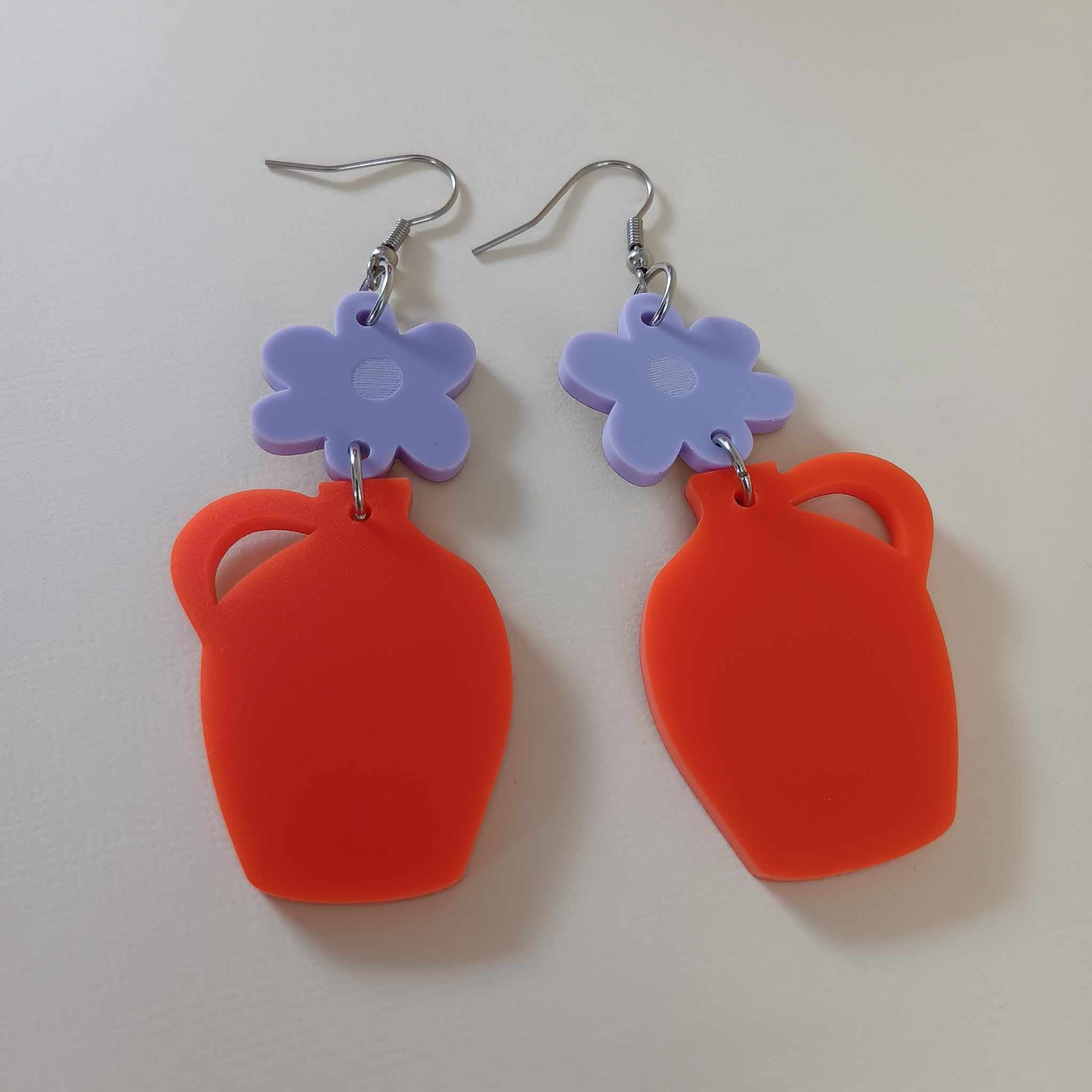 BUD and JUG EARRINGS - BRIGHTS