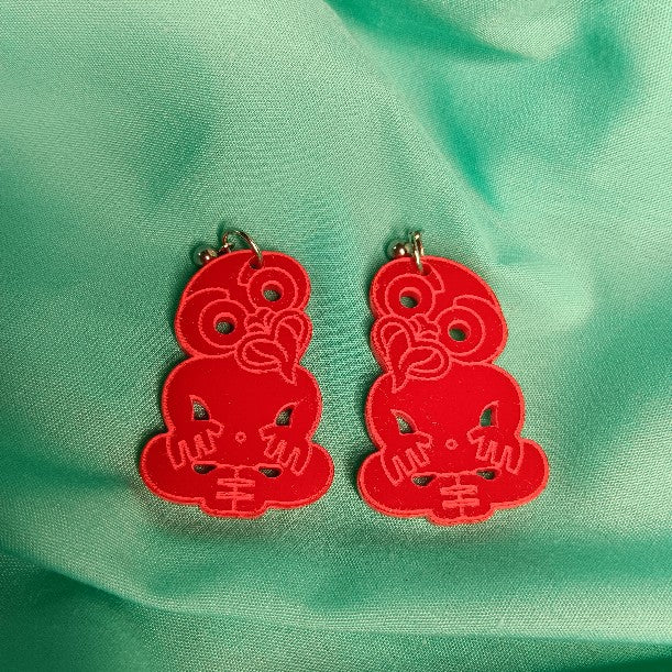 MINI TIKI EARRINGS